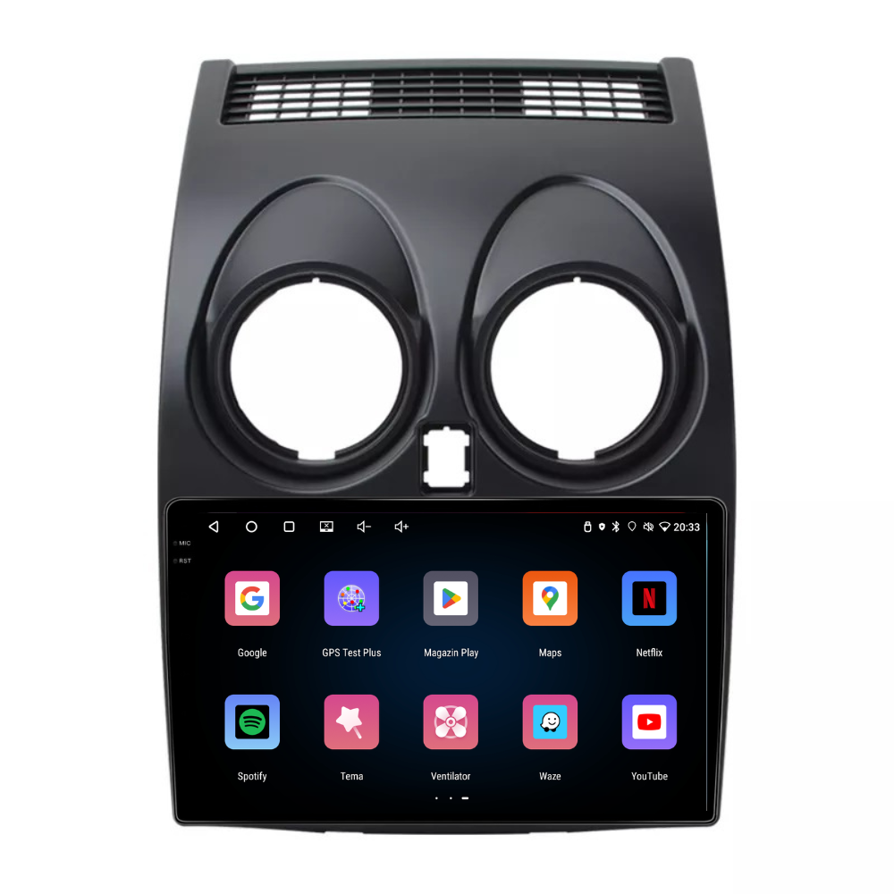 Navigație Android Nissan Qashqai J10 (2006-2014) - Ecran 10.25 inch, GPS, CarPlay [2]