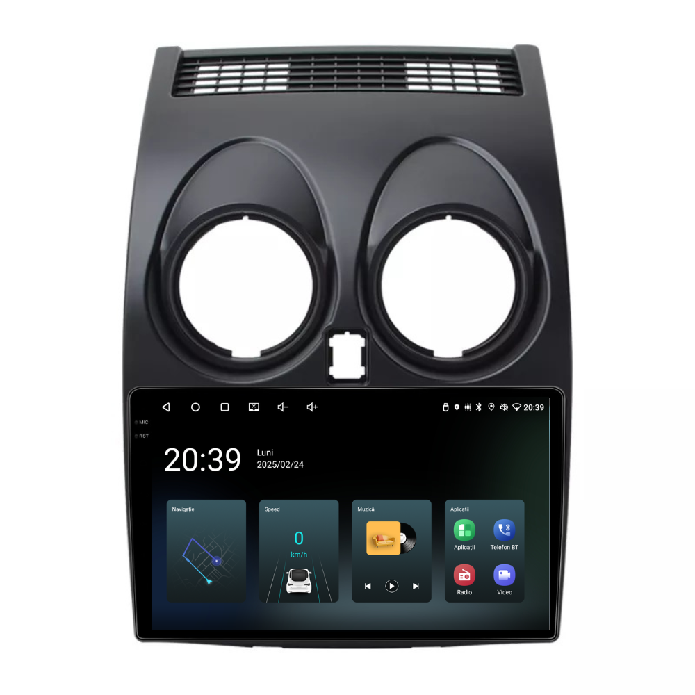 Navigație Android Nissan Qashqai J10 (2006-2014) - Ecran 10.25 inch, GPS, CarPlay [4]