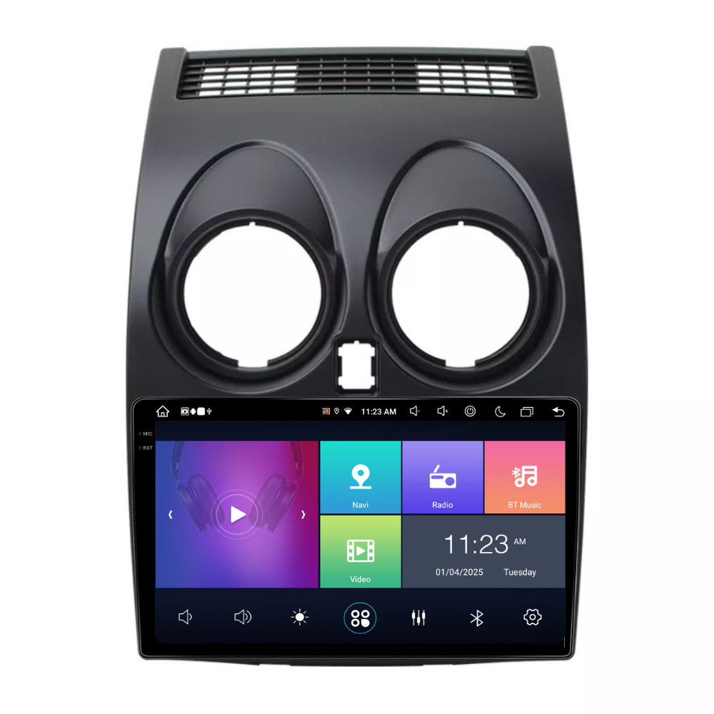 Navigatie Nissan Qashqai J10 (2006-2013), Ecran 9 inch, 8GB RAM 256GB, 8-core [5]