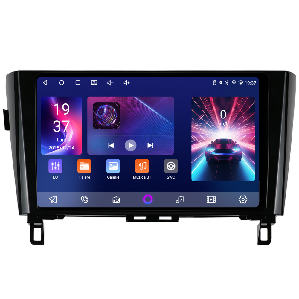 Navigatie Nissan Qashqai J11 2013-2017, Ecran 10 inch, 2GB RAM 32GB [2]