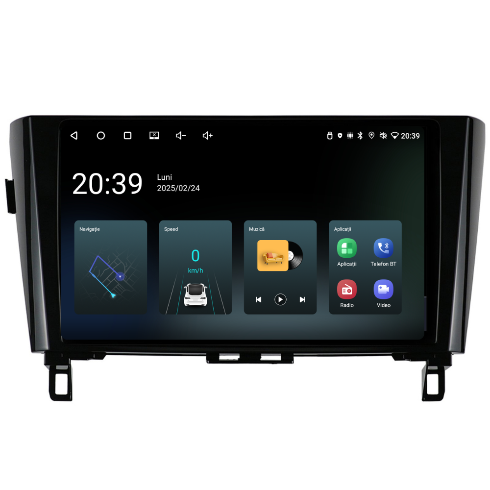 Navigatie Nissan Qashqai J11 2013-2017, Ecran 10 inch, 8GB RAM 256GB, 8-core [4]