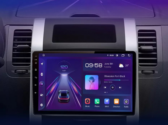 Navigatie Nissan X-Trail (2007-2014), Ecran 10 inch, 2GB RAM 32GB [6]
