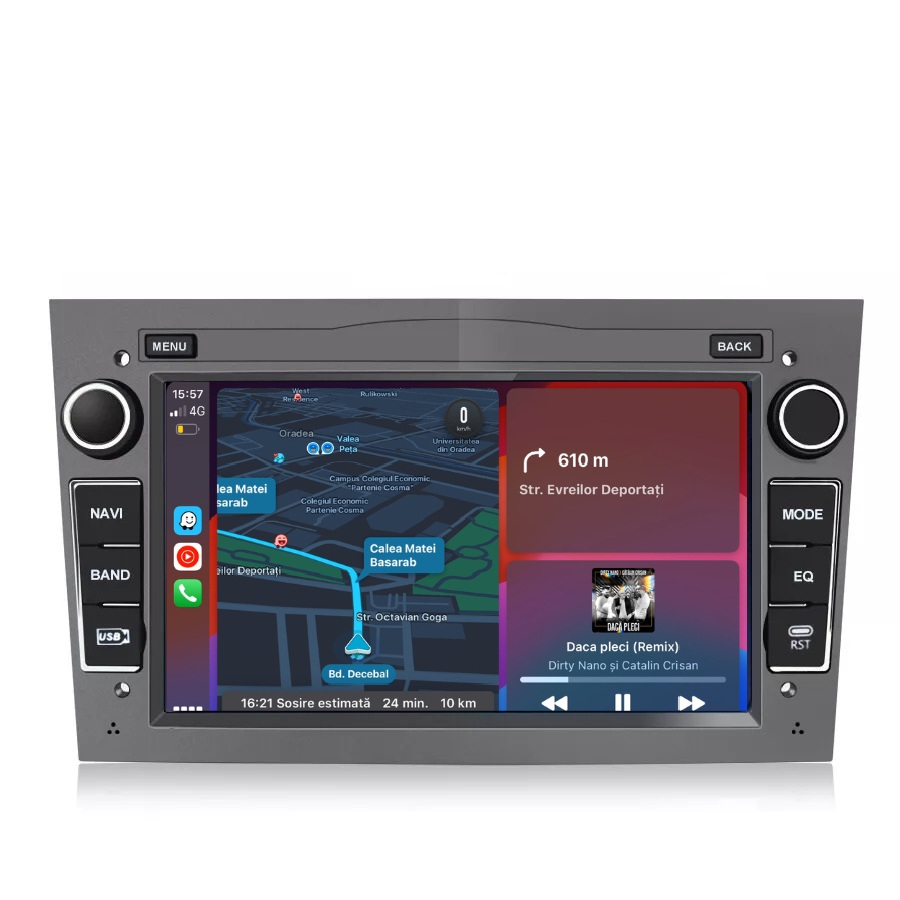 Navigatie Opel Corsa D (2006-2014), Android, Ecran 7 inch, 1GB RAM 32GB, gri [3]