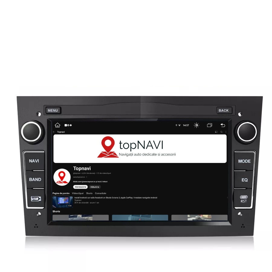 Navigatie Opel Signum (2003-2008), Android, Ecran 7 inch, 4GB RAM 64GB, negru [3]