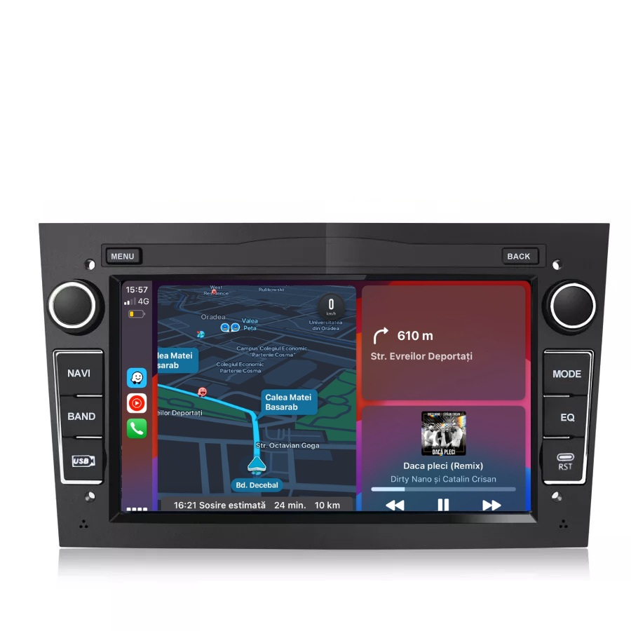 Navigatie Opel Signum (2003-2008), Android, Ecran 7 inch, 4GB RAM 64GB, negru [2]