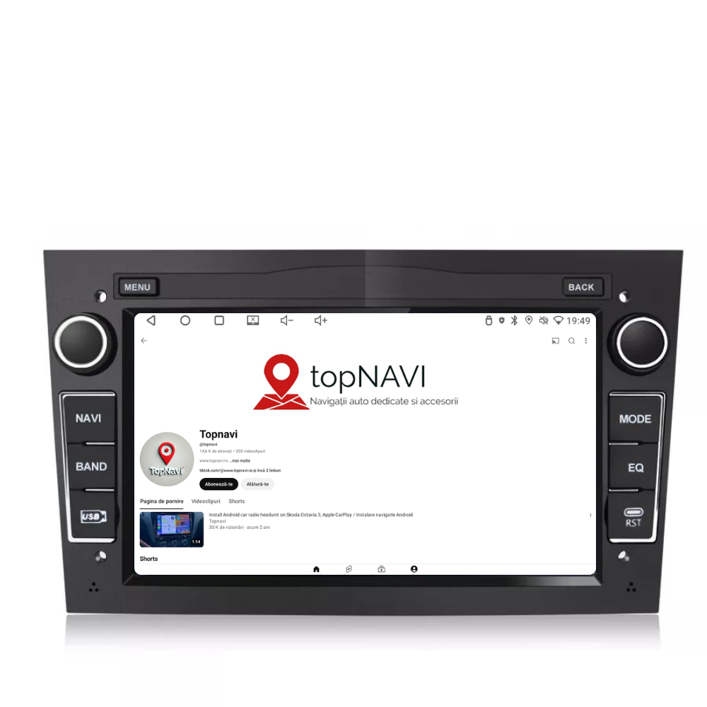 Navigatie Opel Signum (2003-2008), Android, Ecran 7 inch, 4GB RAM 64GB, negru [4]