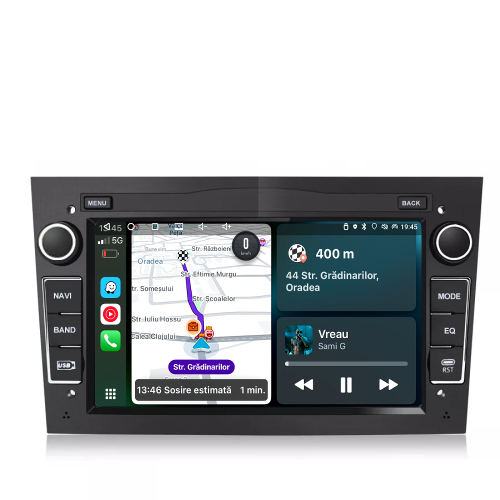 Navigatie Opel Signum (2003-2008), Android, Ecran 7 inch, 4GB RAM 64GB, negru [1]
