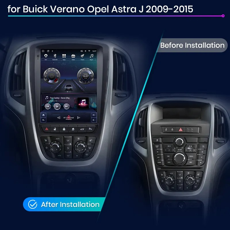 Navigatie Opel astra J (2009-2015),Ecran Tesla 9.7 inch, Android 12, 2GB RAM 64GB [3]