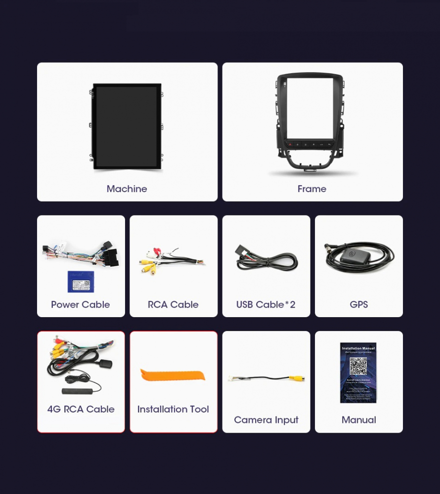 Navigatie Opel astra J (2009-2015),Ecran Tesla 9.7 inch, Android 12, 2GB RAM 64GB [6]