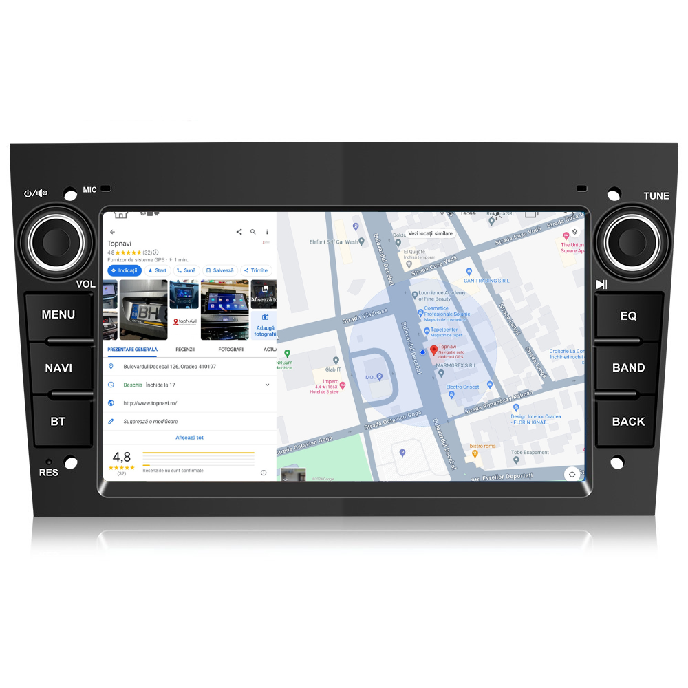 Navigatie Opel Corsa C (2003-2006), Android, Ecran 7 inch, 4GB RAM 64GB 4core, negru [2]