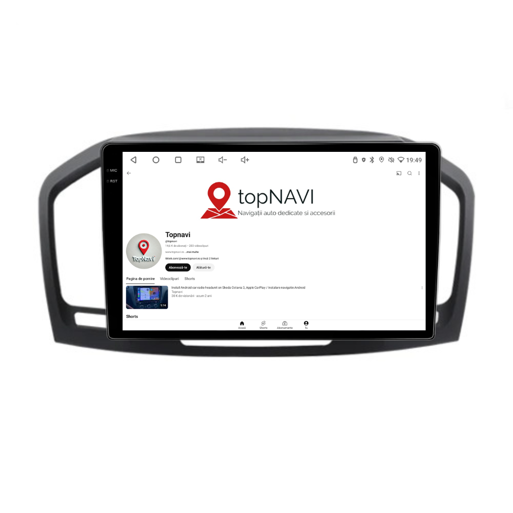 Navigație Opel Insignia (2009-2013), Android, Ecran 9 inch, 2GB RAM 32GB [6]