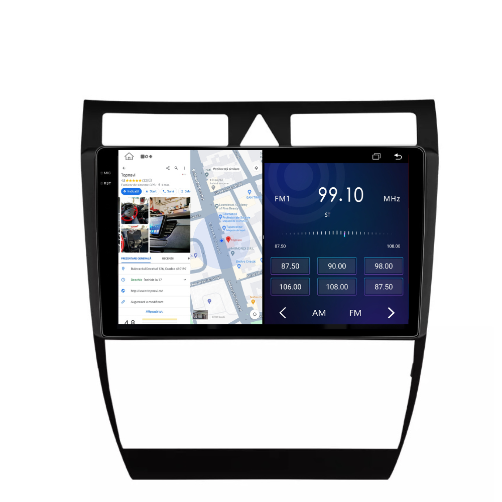 Navigatie Audi a6 c5 1997-2006, Android 13,Ecran 2K, 4GB RAM 64GB, Octa Core, carplay /android auto [6]