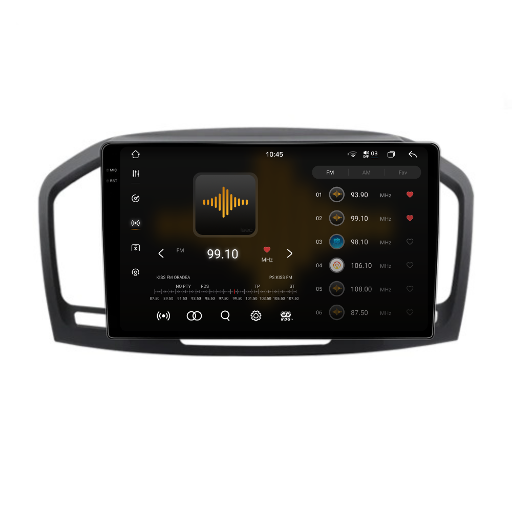 Navigatie Opel Insignia (2009-2013), Android, Ecran 9 inch 2K, 12GB RAM 256GB, 8-core [2]