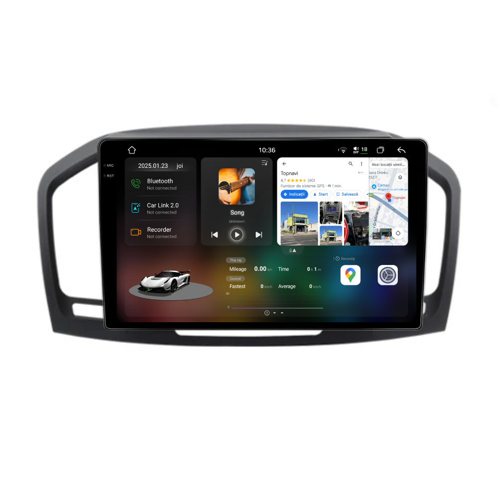 Navigatie Opel Insignia (2009-2013), Android, Ecran 9 inch 2K, 12GB RAM 256GB, 8-core [1]