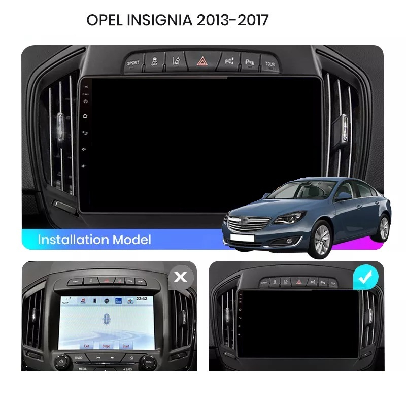 Navigatie Opel Insignia (2013-2017), Android, Ecran 9 inch, 6GB RAM 128GB, 8-core [6]