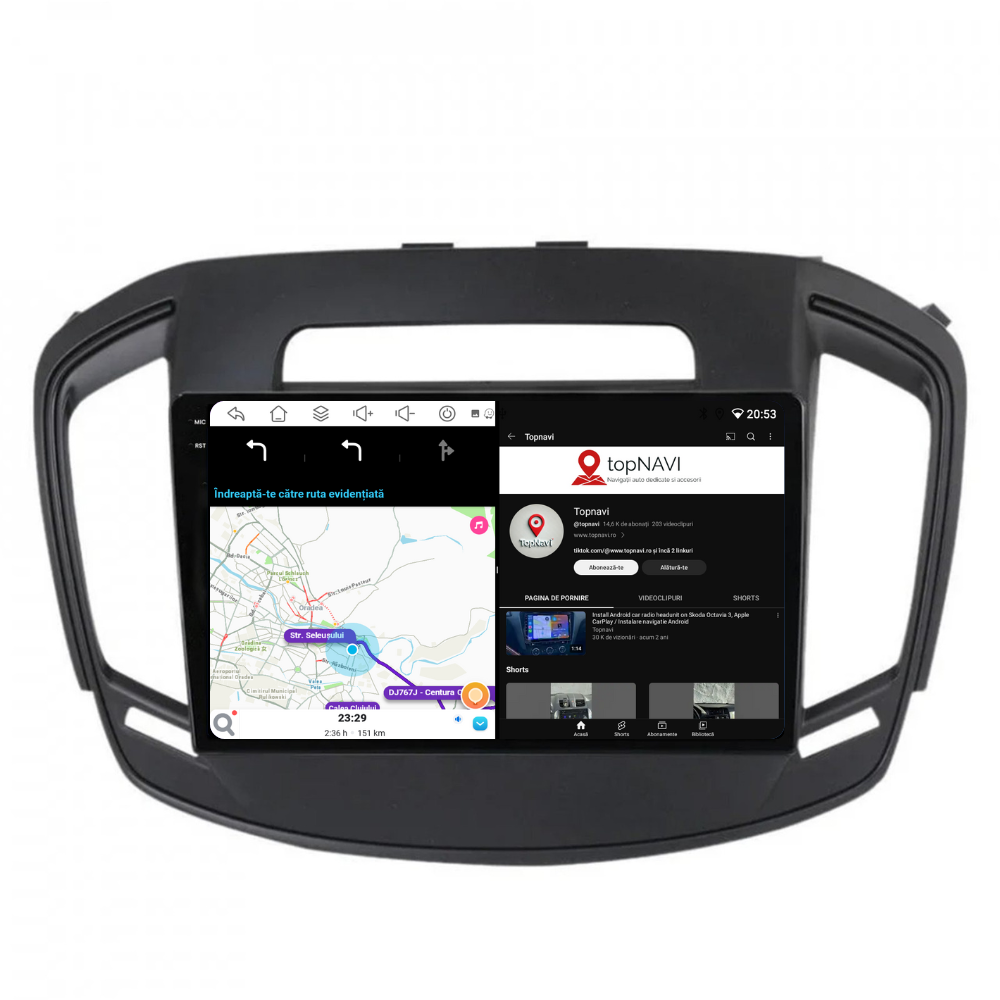 Navigatie Opel Insignia (2013-2017), Android, Ecran 9 inch, 6GB RAM 128GB, 8-core [4]