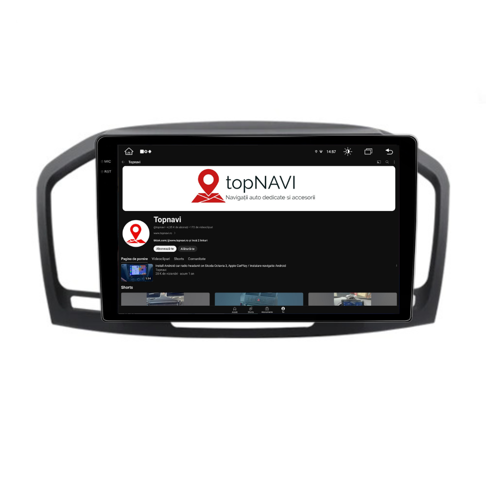 Navigatie Opel Insignia 2009-2013, Android 13,Ecran 2K, 4GB RAM 64GB, Octa Core, carplay /android auto [4]