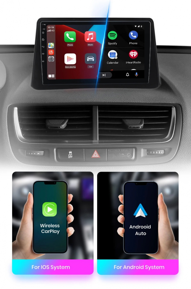 Navigatie Opel Mokka (2012-2016), Ecran 9 inch, 1GB RAM 32GB [4]