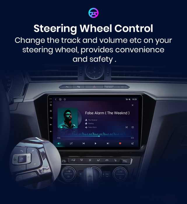 Navigatie VW Passat B8 (2015-2020), Android, Ecran 10 inch, 4GB RAM 64GB, 8-core [15]