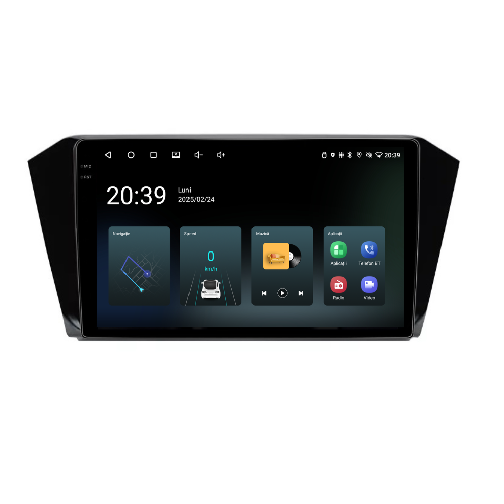 Navigatie Volkswagen Passat B8 (2015-2020), Android, Ecran 10 inch, 8GB RAM 256GB [4]