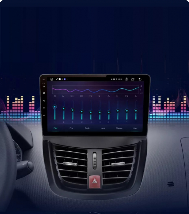 Navigatie Peugeot 207 (2006-2015), Ecran 9 inch, 1GB RAM 32GB [6]