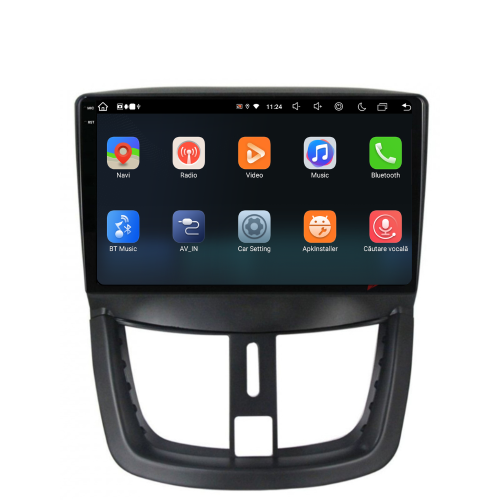 Navigatie Peugeot 207 (2006-2015), Ecran 9 inch, 8GB RAM 256GB, 8-core [3]