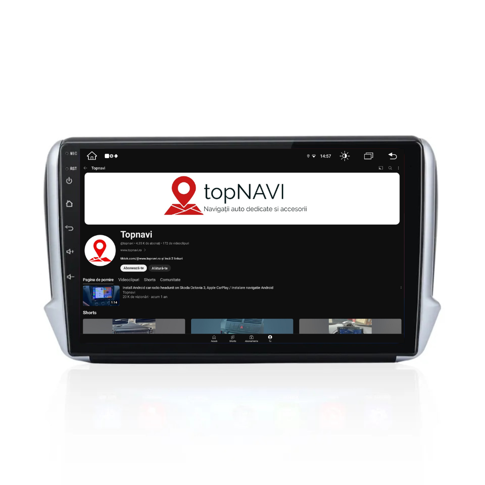 Navigatie Peugeot 208  (2013-2017), Ecran 10 inch, 1GB 32GB [2]