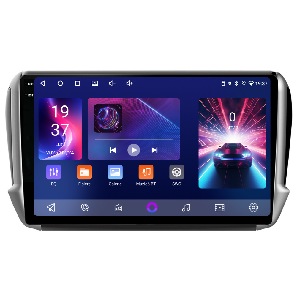 Navigatie Peugeot 208 (2013-2017), Ecran 10 inch, 4GB 64GB, 4-core [2]