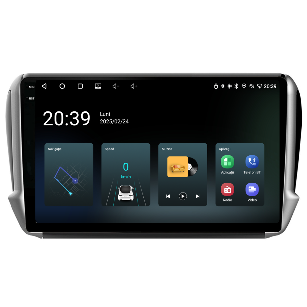 Navigatie Peugeot 2008 (2013-2017), Ecran 10 inch, 4GB 64GB, 4-core [4]