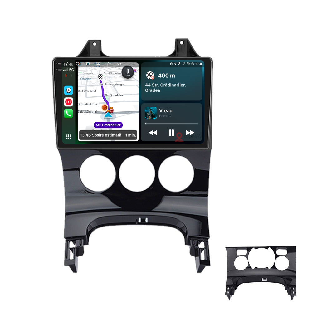 Navigatie Peugeot 3008 (2009-2015), Ecran 9 inch, 4GB RAM 64GB, 4-core [1]