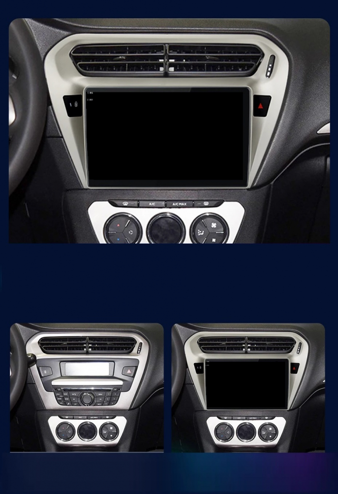 Navigatie Citroen Elysee (2013-2018), Ecran 9 inch, 4GB RAM 64GB, 8-core [7]