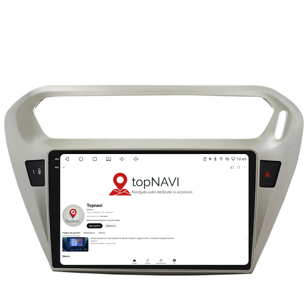 Navigatie Peugeot 301 (2013-2018), Ecran 9 inch, 8GB RAM 256GB, 8-core [3]