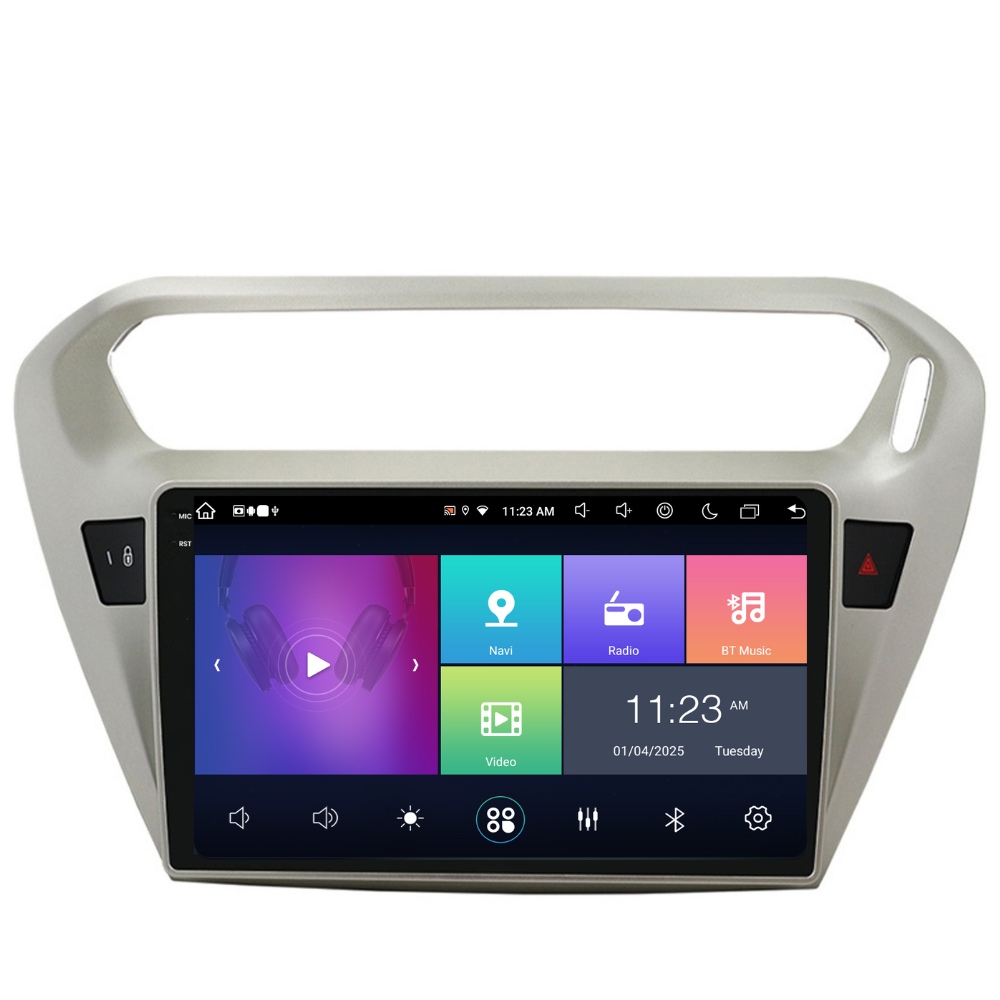 Navigatie Citroen Elysee (2013-2018), Ecran 9 inch, 8GB RAM 256GB, 8-core [8]