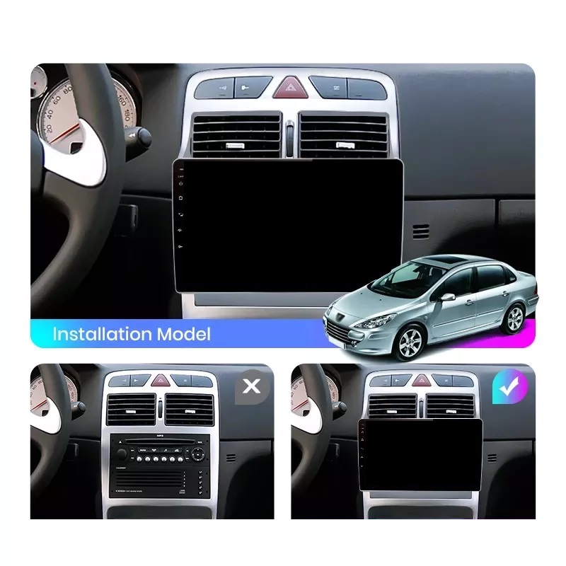 Navigație Peugeot 307 (2002-2013), Android, Ecran 9 inch, 2GB RAM 32GB [6]