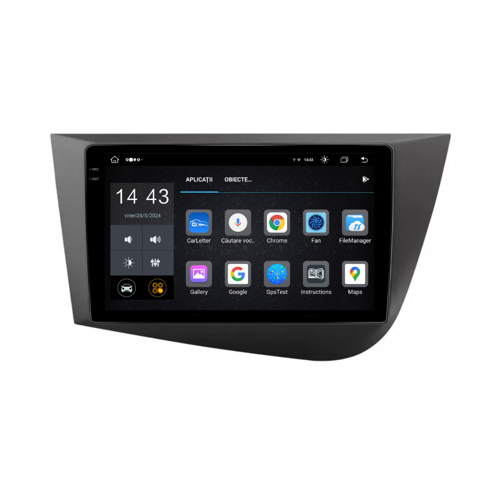 Navigatie Seat leon 2005-2012, Android 13,Ecran 2K, 4GB RAM 64GB, Octa Core, carplay /android auto [3]