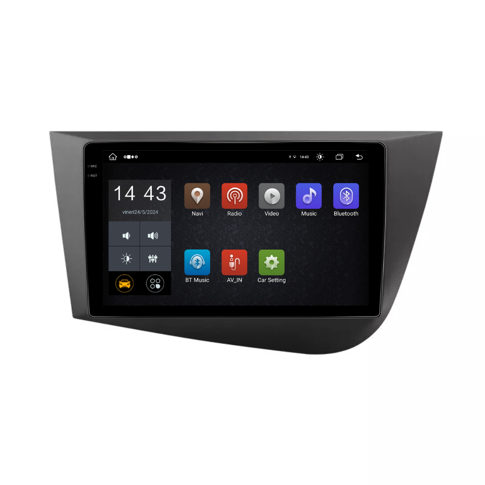 Navigatie Seat Leon (2005-2012), Ecran 2K 9 inch, 8GB RAM 256GB, 8core [8]