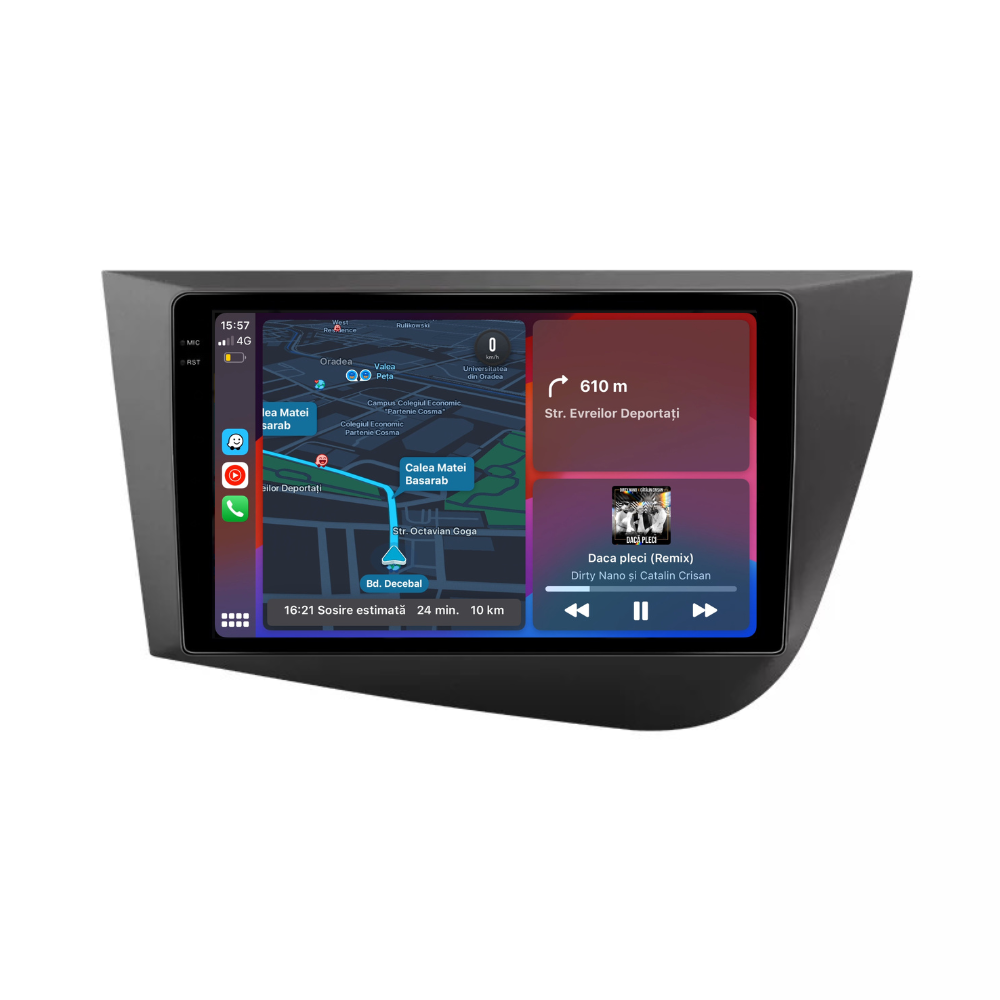 Navigatie Seat Leon (2005-2012), Ecran 2K 9 inch, 8GB RAM 256GB, 8core [7]