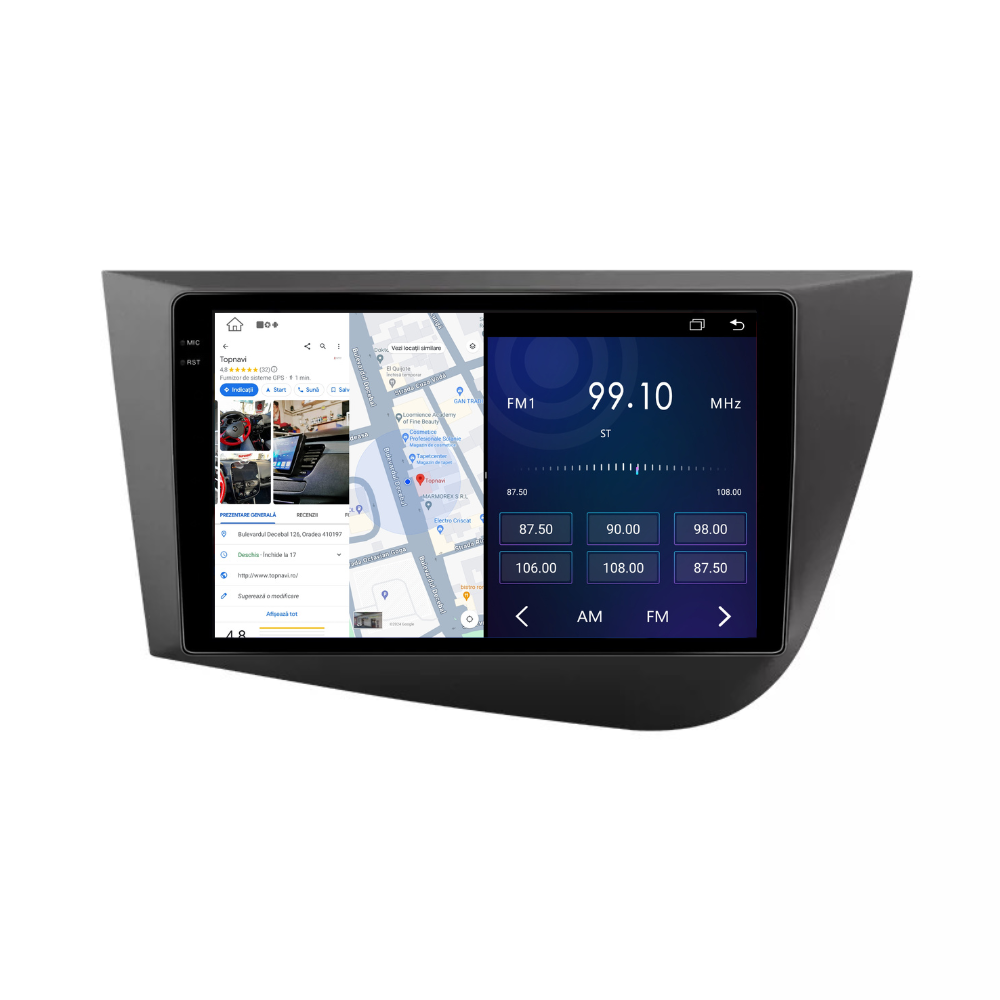 Navigatie Seat Leon (2005-2012), Ecran 2K 9 inch, 8GB RAM 256GB, 8core [6]