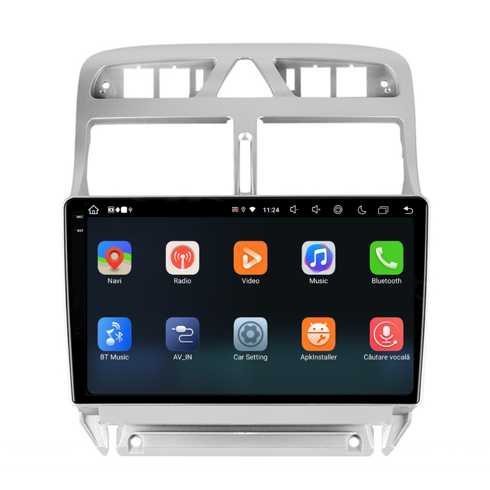 Navigație Peugeot 307 (2002-2013), Android, Ecran 9 inch, 8GB RAM 256GB, 8-core [3]