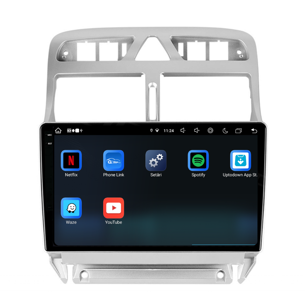 Navigație Peugeot 307 (2002-2013), Android, Ecran 9 inch, 8GB RAM 256GB, 8-core [7]
