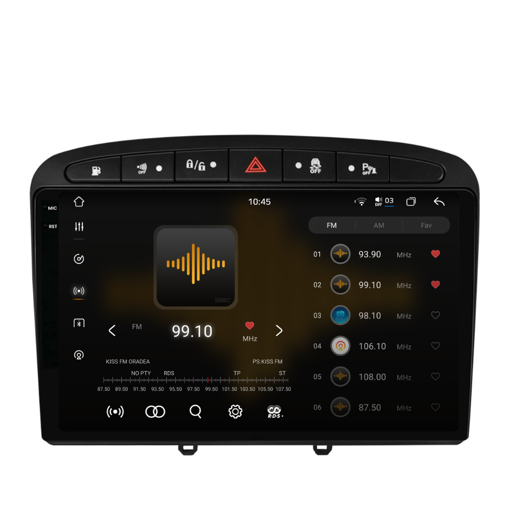 Navigatie Peugeot 308 (2008-2020), Ecran 9 inch 2K, 12GB RAM 256GB, 8-core [3]