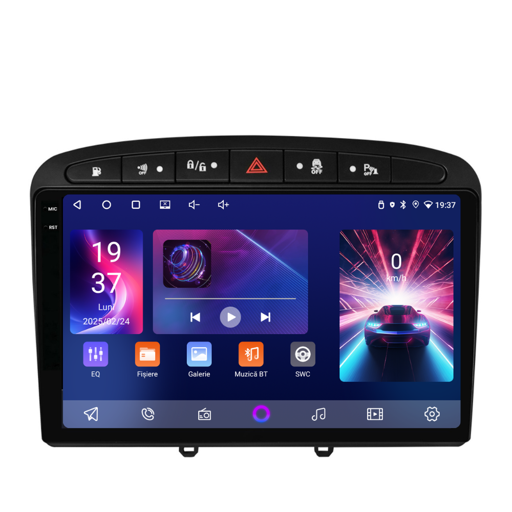 Navigatie Peugeot 308 (2008-2020), Ecran 9 inch, 2GB RAM 32GB [2]