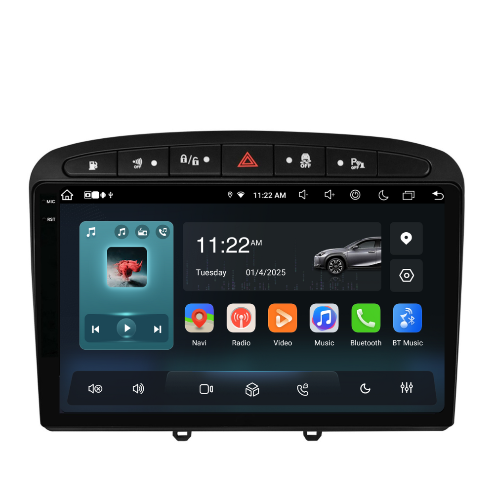 Navigatie Peugeot 308 (2008-2020), Ecran 9 inch, 8GB RAM 256GB, 8-core [4]