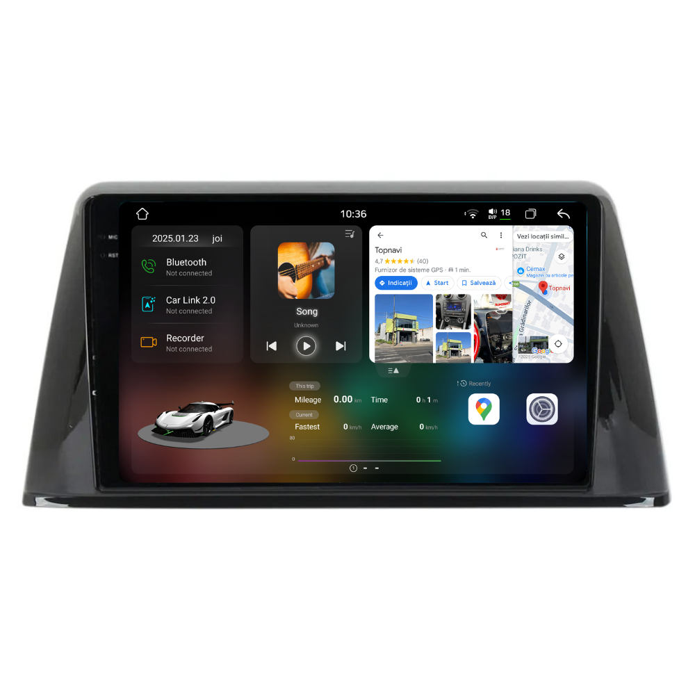Navigatie Peugeot 308 (2012-2017), Ecran 9 inch 2K, 12GB RAM 256GB, 8-core [1]