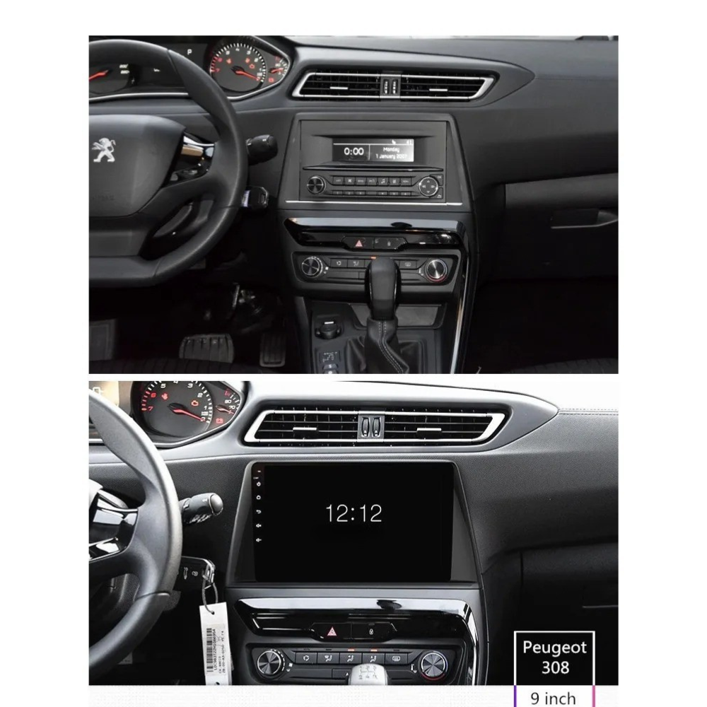 Navigatie Peugeot 308 (2012-2017), Ecran 9 inch, 6GB RAM 128GB, 8-core [6]