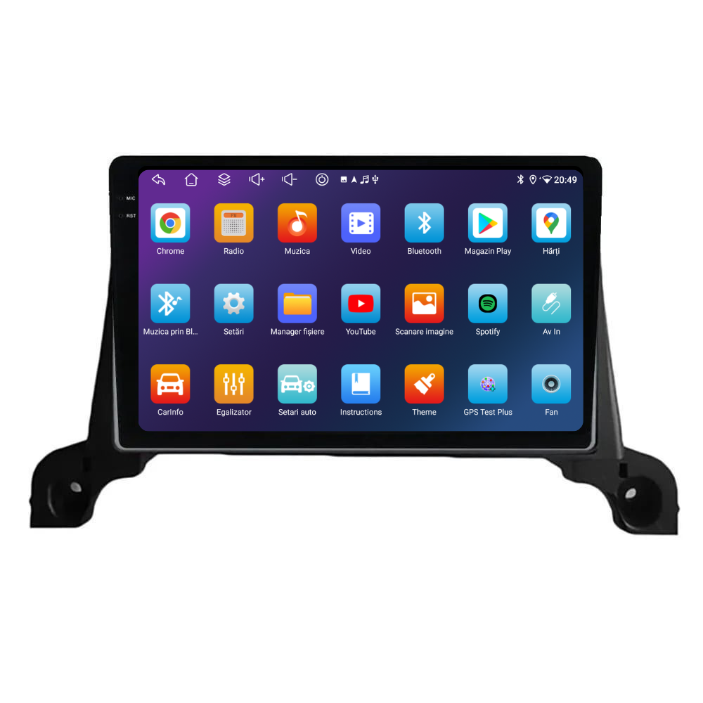 Navigatie Peugeot 5008 (2017-2020), Ecran 9 inch, 6GB RAM 128GB, 8-core [4]