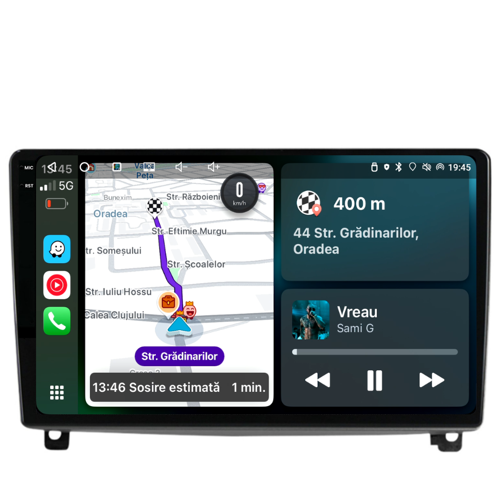 Navigatie Peugeot 407 (2004-2011), Ecran 9 inch, 6GB RAM 128GB, 8-core [2]