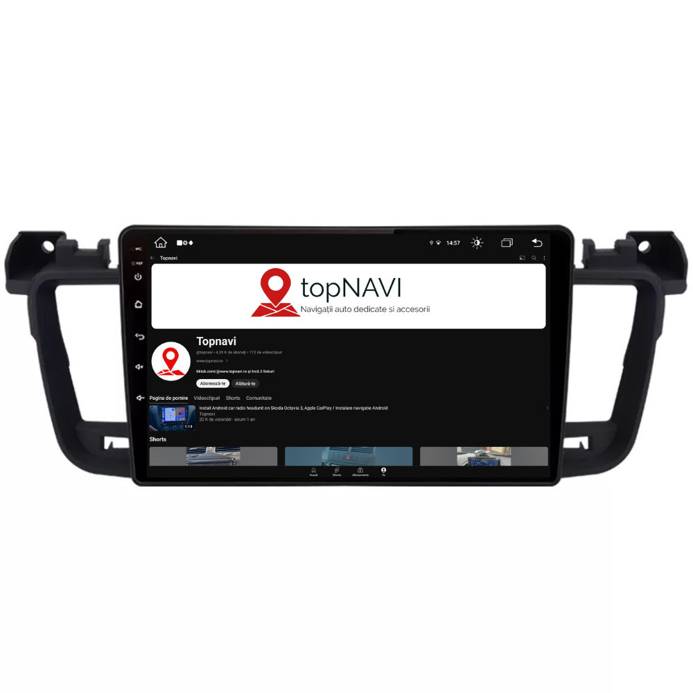 Navigatie Peugeot 508 (2011-2018), Ecran 9 inch, 1GB RAM, 32GB [2]