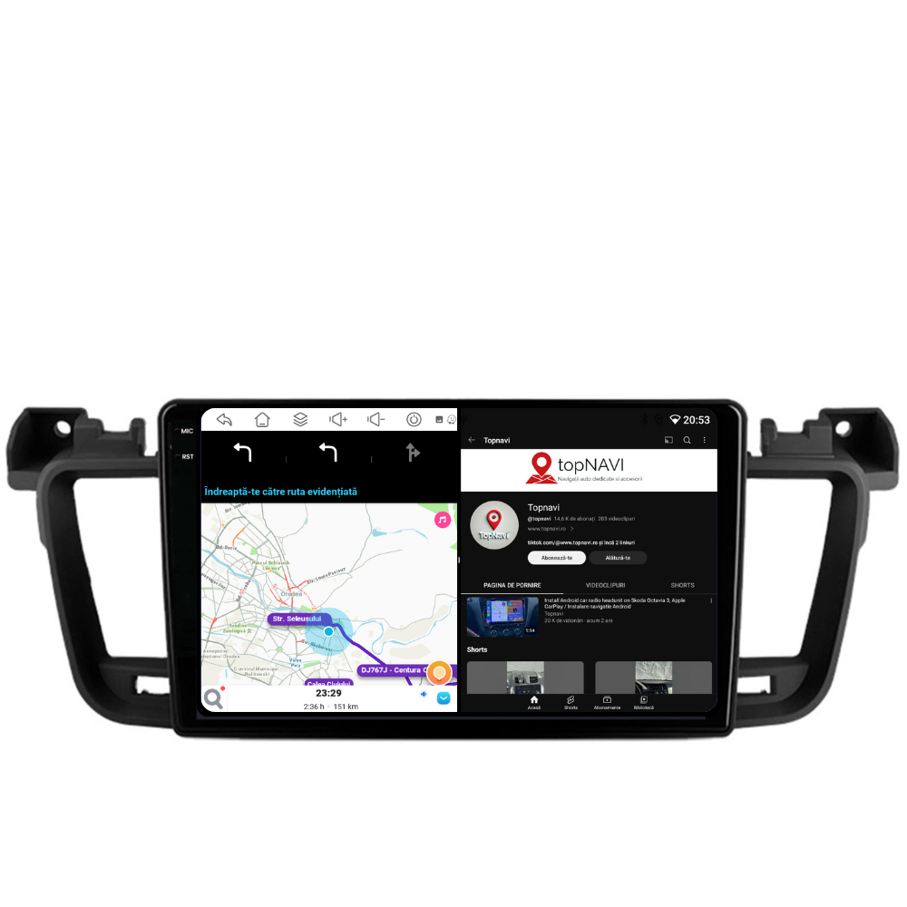 Navigatie Peugeot 508 (2011-2018), Ecran 9 inch, 4GB RAM, 64GB, 8-core [5]