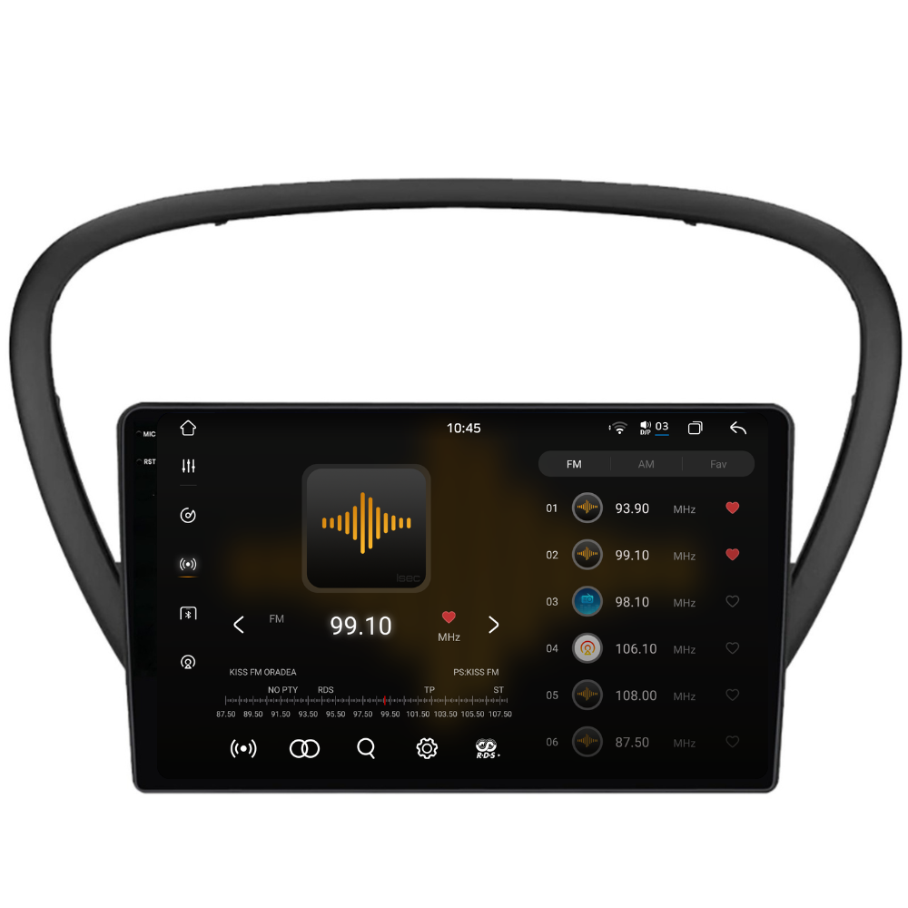 Navigatie Peugeot 607 (2004-2011), Ecran 9 inch 2K, 12GB RAM 256GB, 8-core [3]